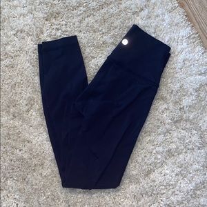 Lulu lemon blue leggings great condition 🍋